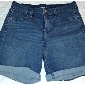 Women's Old Navy Mid-Rise Blue Jean Shorts Size 2